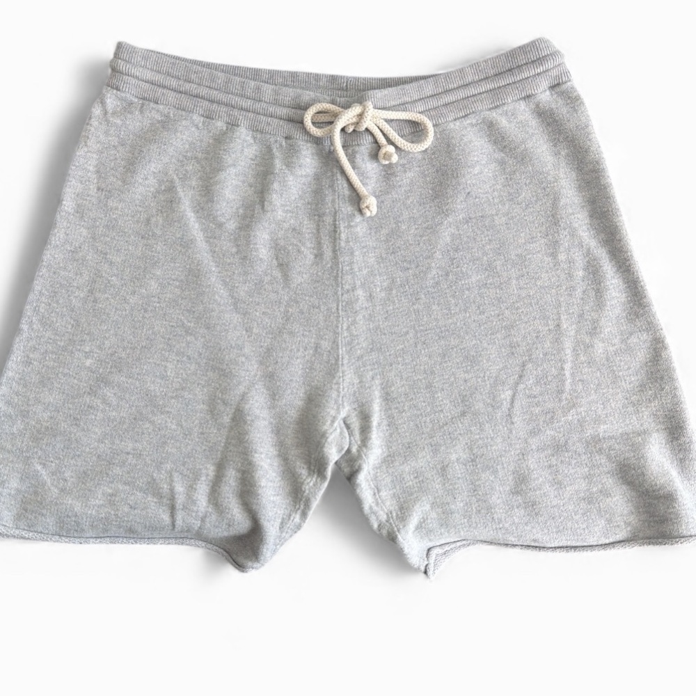 NakedCashmere Hailey shorts cotton cashmere Size medium Light Heather Gray